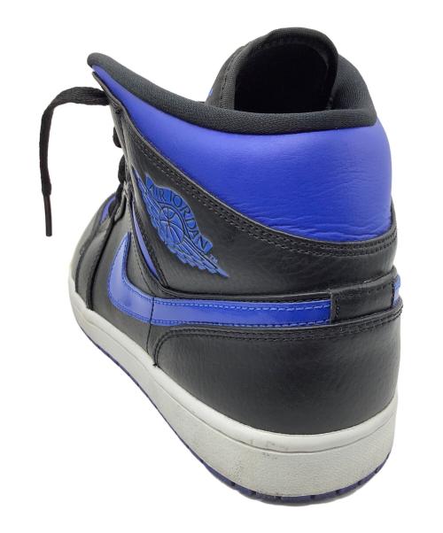 NIKE（ナイキ）NIKE (ナイキ) ミッドカットスニーカー BLACK/HYPER ROYAL-WHITE サイズ:SIZE 28.5cmの古着・服飾アイテム