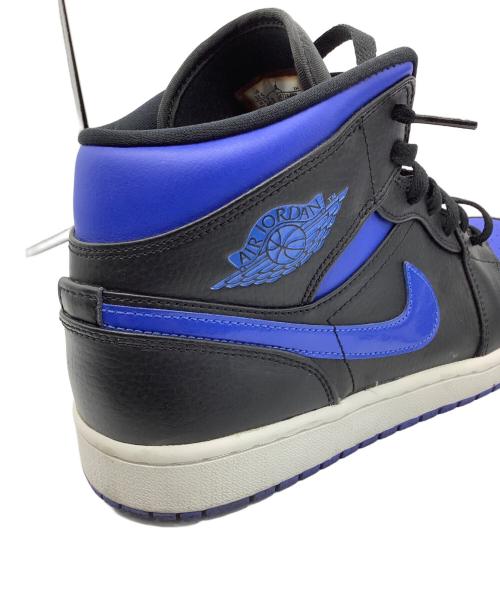 NIKE（ナイキ）NIKE (ナイキ) ミッドカットスニーカー BLACK/HYPER ROYAL-WHITE サイズ:SIZE 28.5cmの古着・服飾アイテム