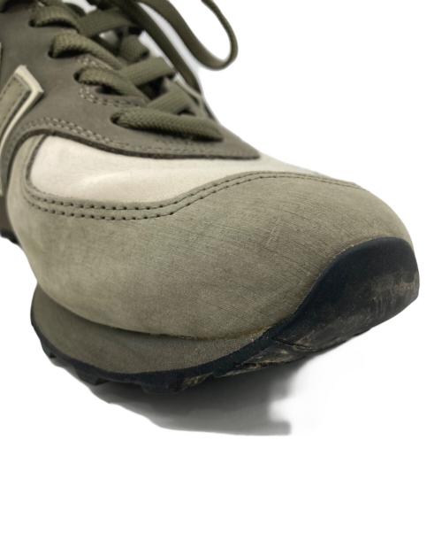 NEW BALANCE（ニューバランス）NEW BALANCE (ニューバランス) eYe JUNYA WATANABE MAN (アイ ジュンヤワタナベマン) ローカットスニーカー カーキ×アイボリー×ライトグレー サイズ:SIZE 28cmの古着・服飾アイテム