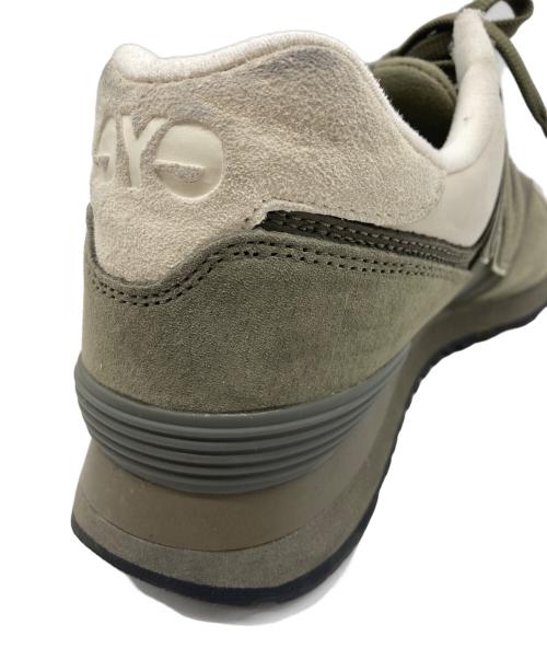 NEW BALANCE（ニューバランス）NEW BALANCE (ニューバランス) eYe JUNYA WATANABE MAN (アイ ジュンヤワタナベマン) ローカットスニーカー カーキ×アイボリー×ライトグレー サイズ:SIZE 28cmの古着・服飾アイテム