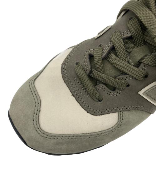 NEW BALANCE（ニューバランス）NEW BALANCE (ニューバランス) eYe JUNYA WATANABE MAN (アイ ジュンヤワタナベマン) ローカットスニーカー カーキ×アイボリー×ライトグレー サイズ:SIZE 28cmの古着・服飾アイテム