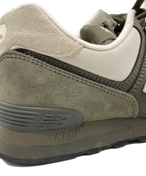 NEW BALANCE（ニューバランス）NEW BALANCE (ニューバランス) eYe JUNYA WATANABE MAN (アイ ジュンヤワタナベマン) ローカットスニーカー カーキ×アイボリー×ライトグレー サイズ:SIZE 28cmの古着・服飾アイテム