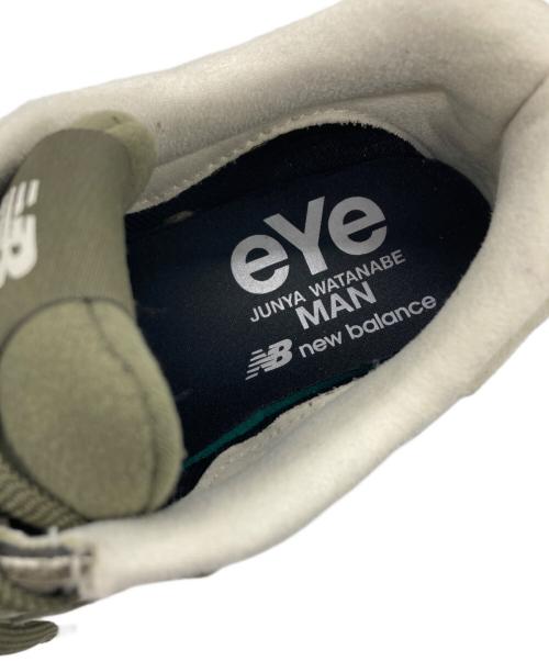 NEW BALANCE（ニューバランス）NEW BALANCE (ニューバランス) eYe JUNYA WATANABE MAN (アイ ジュンヤワタナベマン) ローカットスニーカー カーキ×アイボリー×ライトグレー サイズ:SIZE 28cmの古着・服飾アイテム