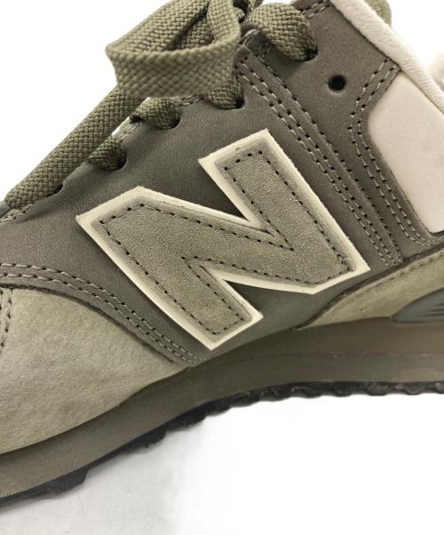 NEW BALANCE（ニューバランス）NEW BALANCE (ニューバランス) eYe JUNYA WATANABE MAN (アイ ジュンヤワタナベマン) ローカットスニーカー カーキ×アイボリー×ライトグレー サイズ:SIZE 28cmの古着・服飾アイテム