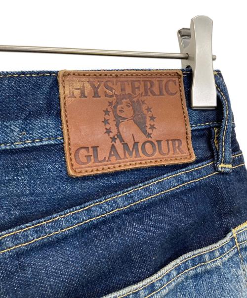 Hysteric Glamour（ヒステリックグラマー）Hysteric Glamour (ヒステリックグラマー) ストレートデニムパンツ ブルー サイズ: W32×L32の古着・服飾アイテム