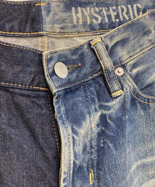 Hysteric Glamour（ヒステリックグラマー）Hysteric Glamour (ヒステリックグラマー) ストレートデニムパンツ ブルー サイズ: W32×L32の古着・服飾アイテム