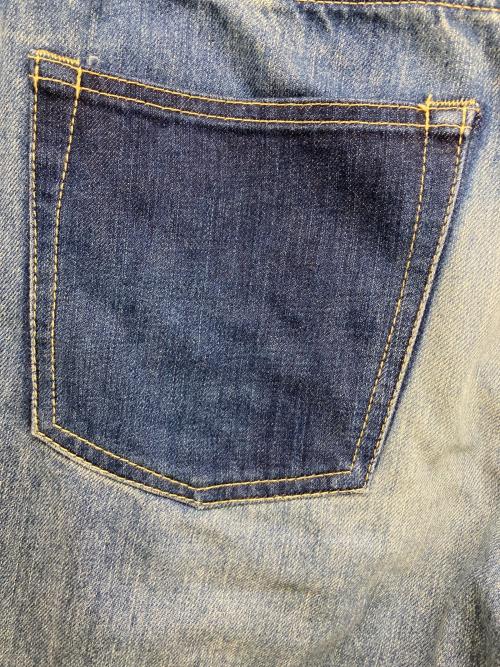 Hysteric Glamour（ヒステリックグラマー）Hysteric Glamour (ヒステリックグラマー) ストレートデニムパンツ ブルー サイズ: W32×L32の古着・服飾アイテム