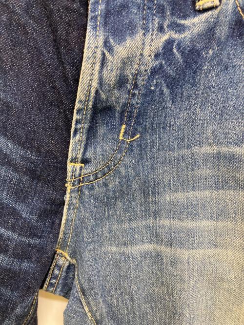 Hysteric Glamour（ヒステリックグラマー）Hysteric Glamour (ヒステリックグラマー) ストレートデニムパンツ ブルー サイズ: W32×L32の古着・服飾アイテム