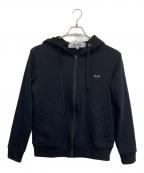 COMME des GARCONSコムデギャルソン）の古着「ジップパーカー」｜ブラック