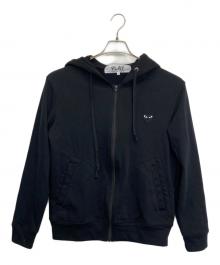 COMME des GARCONS（コムデギャルソン）の古着「ジップパーカー」｜ブラック