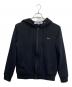 COMME des GARCONS（コムデギャルソン）の古着「ジップパーカー」｜ブラック