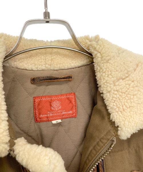 AVIREX（アヴィレックス）AVIREX (アヴィレックス) フライトジャケット ブラウン サイズ:Sの古着・服飾アイテム