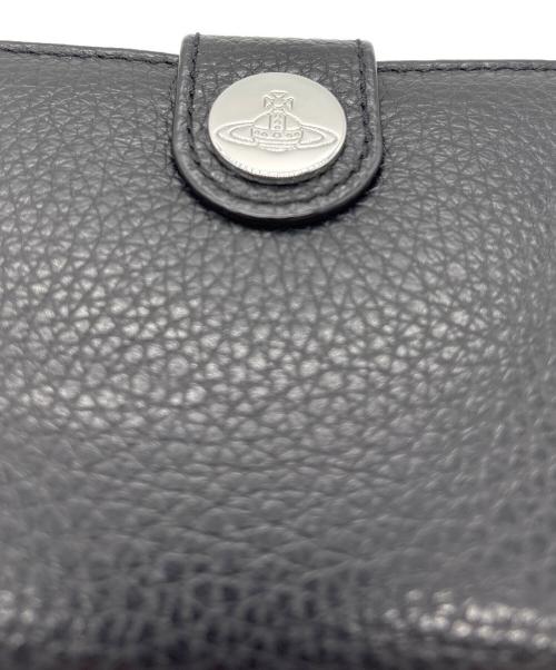 Vivienne Westwood（ヴィヴィアンウエストウッド）Vivienne Westwood (ヴィヴィアンウエストウッド) 2つ折り財布 ブラックの古着・服飾アイテム