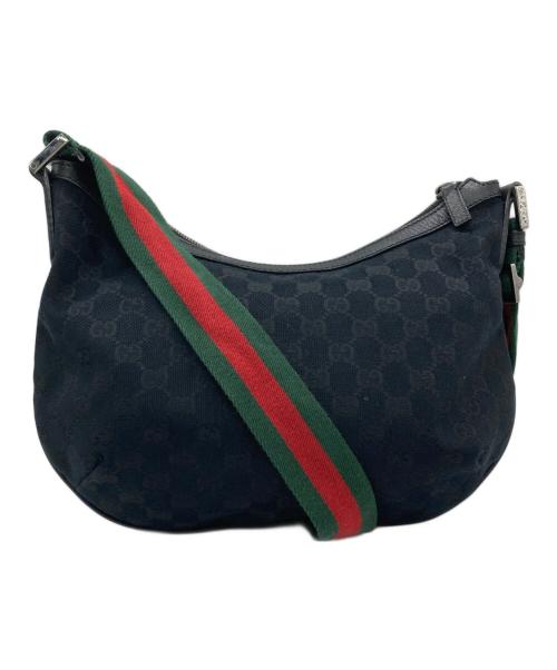 GUCCI（グッチ）GUCCI (グッチ) ショルダーバッグ ブラックの古着・服飾アイテム