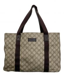 GUCCI（グッチ）の古着「トートバッグ」｜ブラウン×ベージュ