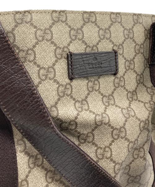 GUCCI（グッチ）GUCCI (グッチ) トートバッグ ブラウン×ベージュの古着・服飾アイテム