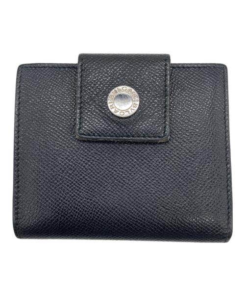 BVLGARI（ブルガリ）BVLGARI (ブルガリ) 2つ折り財布 ブラックの古着・服飾アイテム