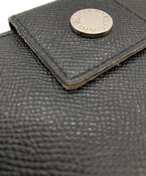 BVLGARI（ブルガリ）BVLGARI (ブルガリ) 2つ折り財布 ブラックの古着・服飾アイテム