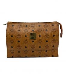 MCM（エムシーエム）の古着「セカンドバッグ」｜ブラウン