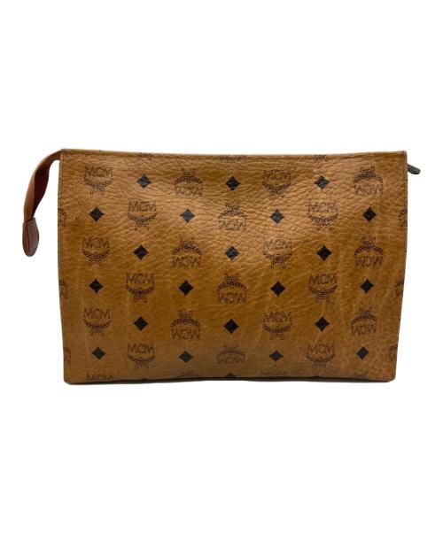 MCM（エムシーエム）MCM (エムシーエム) セカンドバッグ ブラウンの古着・服飾アイテム