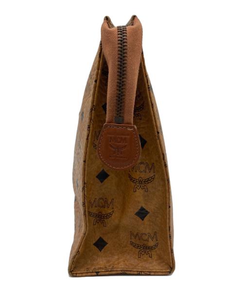 MCM（エムシーエム）MCM (エムシーエム) セカンドバッグ ブラウンの古着・服飾アイテム