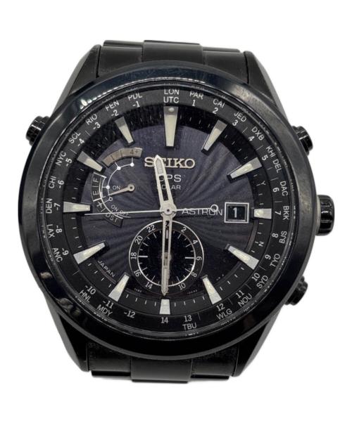 SEIKO（セイコー）SEIKO (セイコー) 腕時計 ブラックの古着・服飾アイテム