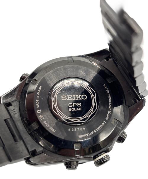 SEIKO（セイコー）SEIKO (セイコー) 腕時計 ブラックの古着・服飾アイテム