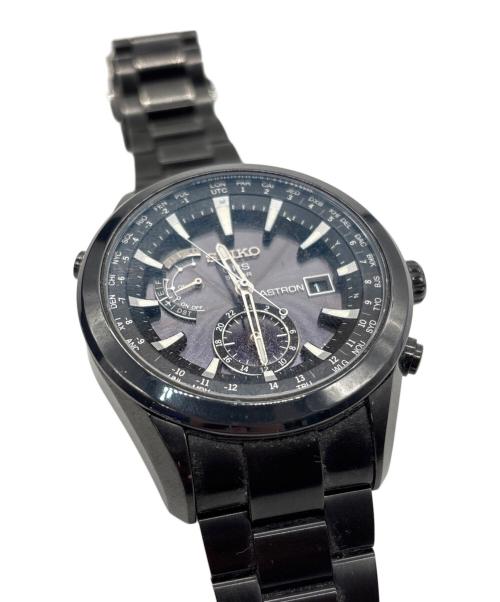 SEIKO（セイコー）SEIKO (セイコー) 腕時計 ブラックの古着・服飾アイテム