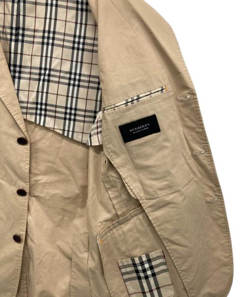 BURBERRY BLACK LABEL（バーバリーブラックレーベル）BURBERRY BLACK LABEL (バーバリーブラックレーベル) シングルジャケット ベージュ サイズ:	SIZE Lの古着・服飾アイテム