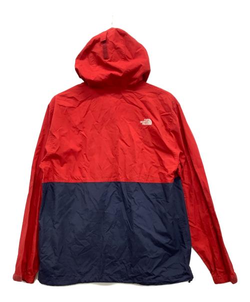 THE NORTH FACE（ザ ノース フェイス）THE NORTH FACE (ザ ノース フェイス) コンパクトジャケット レッド×ネイビー サイズ:Ｌの古着・服飾アイテム