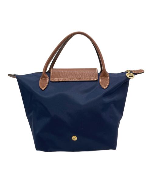 LONGCHAMP（ロンシャン）LONGCHAMP (ロンシャン) ハンドバッグ ネイビーの古着・服飾アイテム
