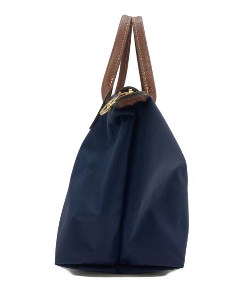 LONGCHAMP（ロンシャン）LONGCHAMP (ロンシャン) ハンドバッグ ネイビーの古着・服飾アイテム