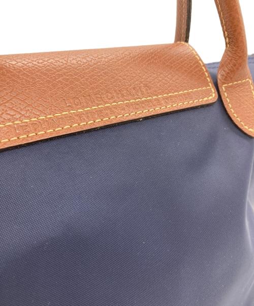 LONGCHAMP（ロンシャン）LONGCHAMP (ロンシャン) ハンドバッグ ネイビーの古着・服飾アイテム