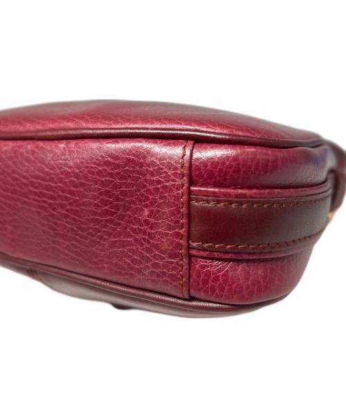 Cartier（カルティエ）Cartier (カルティエ) ショルダーバッグ レッドの古着・服飾アイテム