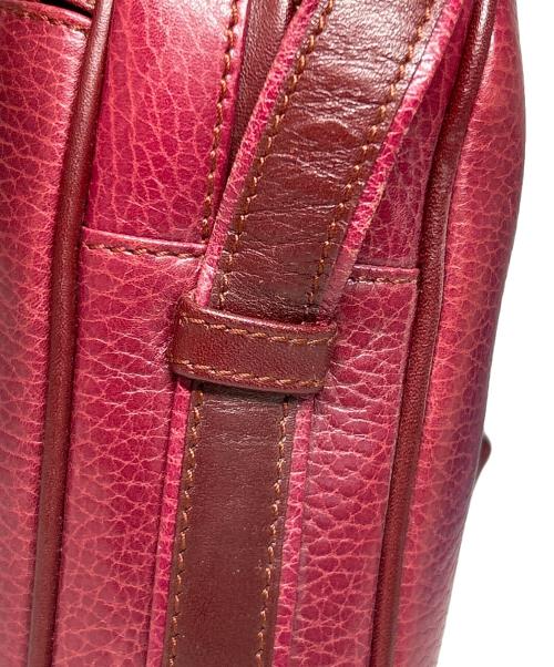 Cartier（カルティエ）Cartier (カルティエ) ショルダーバッグ レッドの古着・服飾アイテム