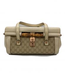 GUCCI（グッチ）の古着「ハンドバッグ」｜ベージュ