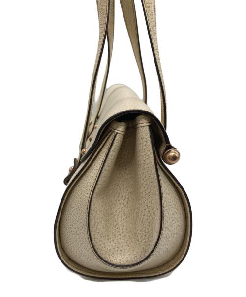 GUCCI（グッチ）GUCCI (グッチ) ハンドバッグ ベージュの古着・服飾アイテム