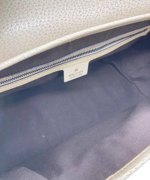 GUCCI（グッチ）GUCCI (グッチ) ハンドバッグ ベージュの古着・服飾アイテム