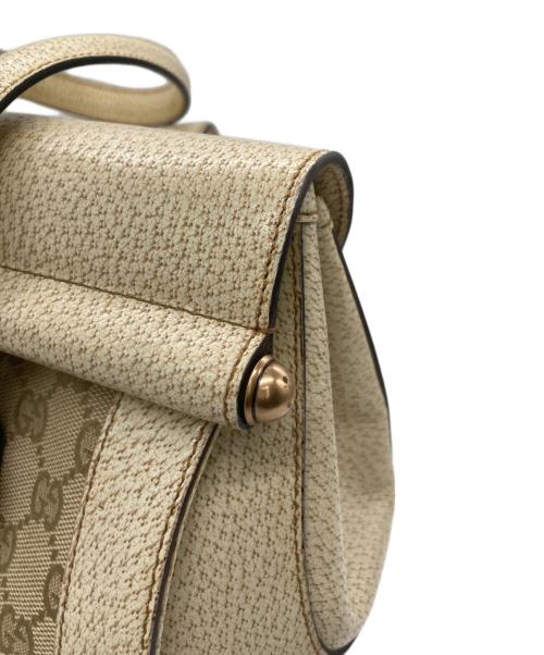 GUCCI（グッチ）GUCCI (グッチ) ハンドバッグ ベージュの古着・服飾アイテム