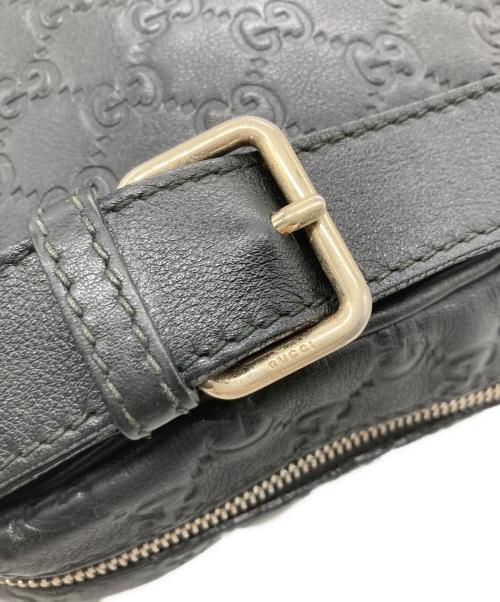 GUCCI（グッチ）GUCCI (グッチ) ショルダーバッグ ブラックの古着・服飾アイテム