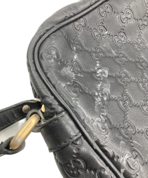 GUCCI（グッチ）GUCCI (グッチ) ショルダーバッグ ブラックの古着・服飾アイテム