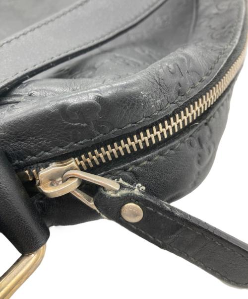 GUCCI（グッチ）GUCCI (グッチ) ショルダーバッグ ブラックの古着・服飾アイテム