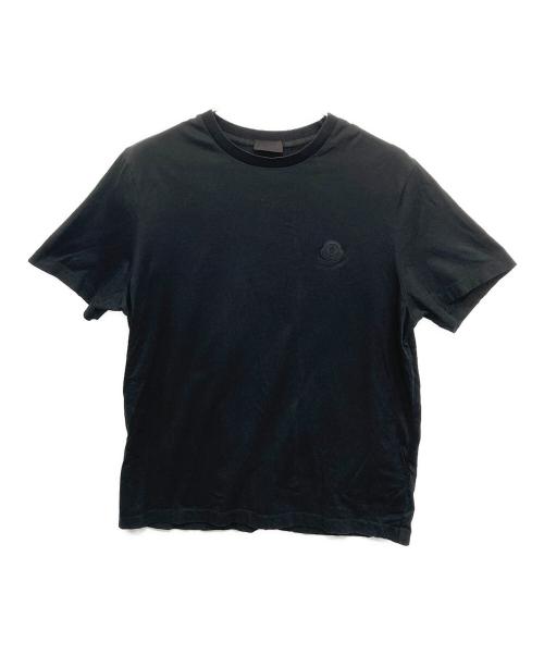 MONCLER（モンクレール）MONCLER (モンクレール) 半袖Tシャツ ブラック サイズ:SIZEMの古着・服飾アイテム