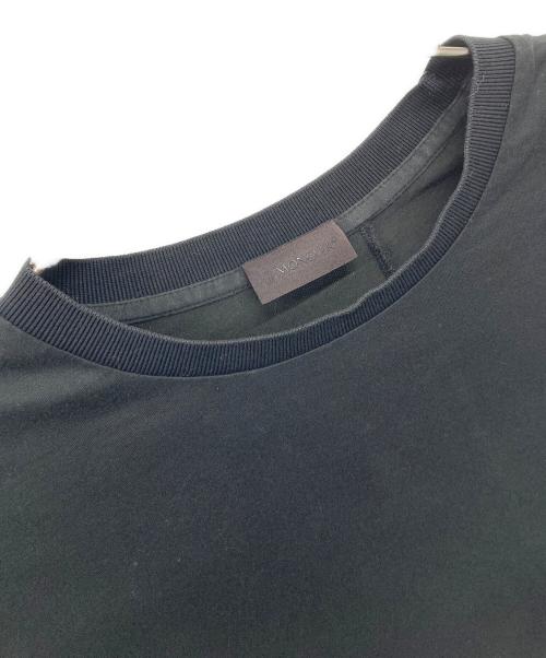 MONCLER（モンクレール）MONCLER (モンクレール) 半袖Tシャツ ブラック サイズ:SIZEMの古着・服飾アイテム