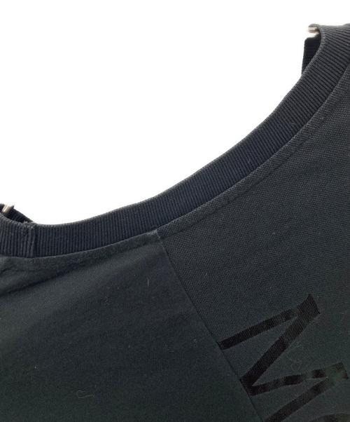 MONCLER（モンクレール）MONCLER (モンクレール) 半袖Tシャツ ブラック サイズ:SIZEMの古着・服飾アイテム