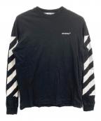 OFFWHITEオフホワイト）の古着「長袖Tシャツ」｜ブラック