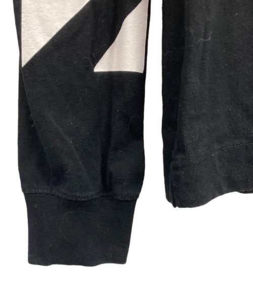OFFWHITE（オフホワイト）OFFWHITE (オフホワイト) 長袖Tシャツ ブラック サイズ:SIZE Mの古着・服飾アイテム