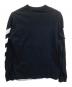 OFFWHITE (オフホワイト) 長袖Tシャツ ブラック サイズ:SIZE M：18000円