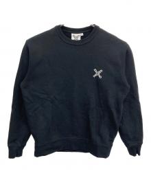 KENZO（ケンゾー）の古着「クルーネックスウェット」｜ブラック