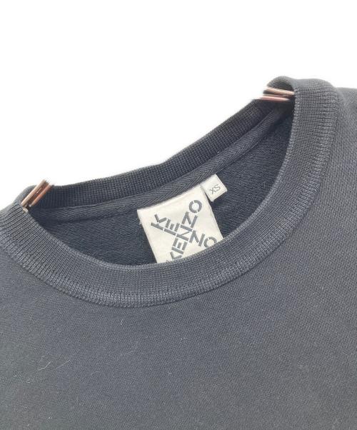 KENZO（ケンゾー）KENZO (ケンゾー) クルーネックスウェット ブラック サイズ:SIZEXSの古着・服飾アイテム